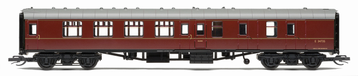 HORNBY TT4002 - TT - Personenwagen Mk1 Brake Composite Corridor E34735, BR, Ep. V